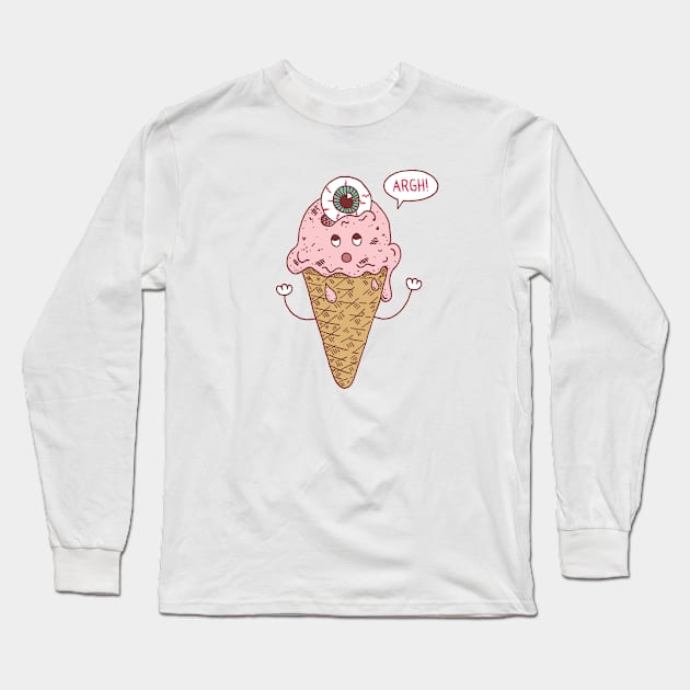 Ice Cream Long Sleeve T-Shirt by Matt Andrews